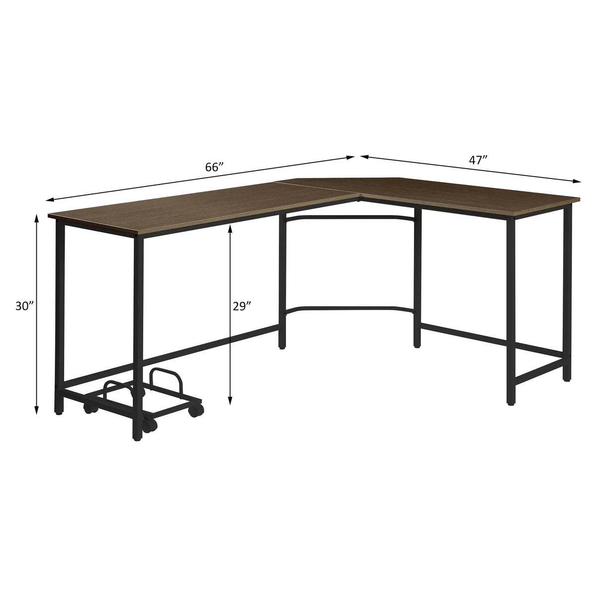 Black Computer Desk R90372
