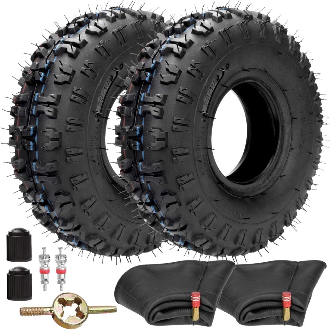 2 Pack 4.10-4 Tire with Inner Tube Q62192
