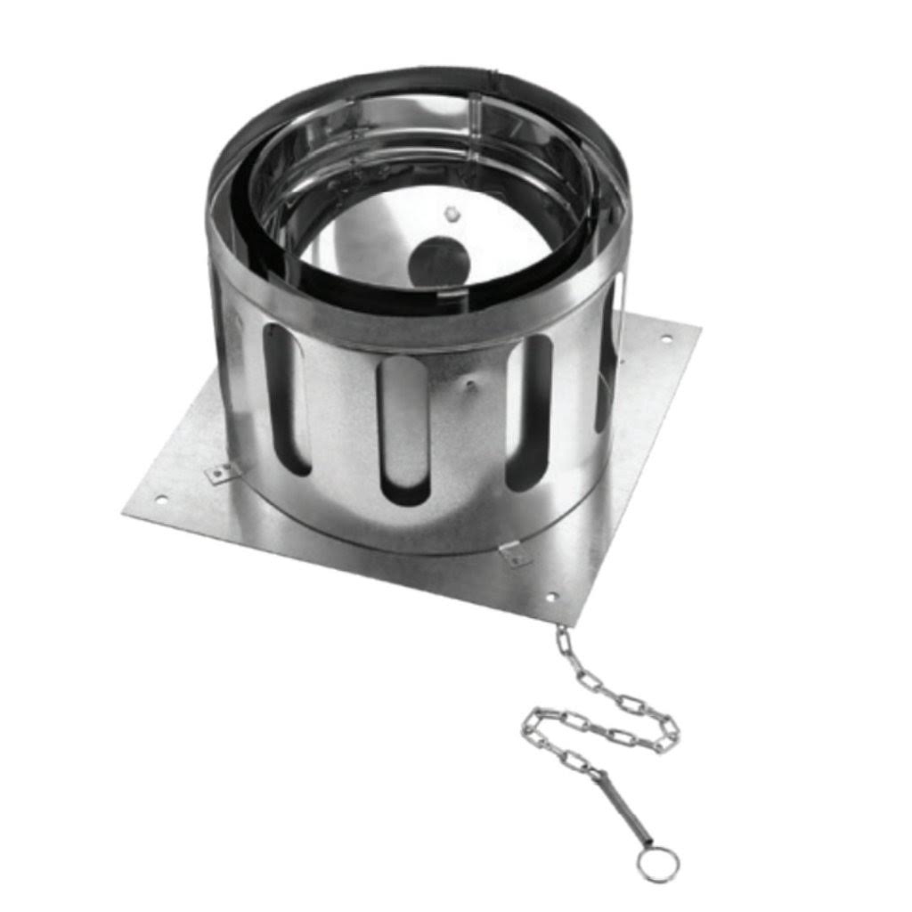 16x22 Chimney Anchor Plate with Damper S835851