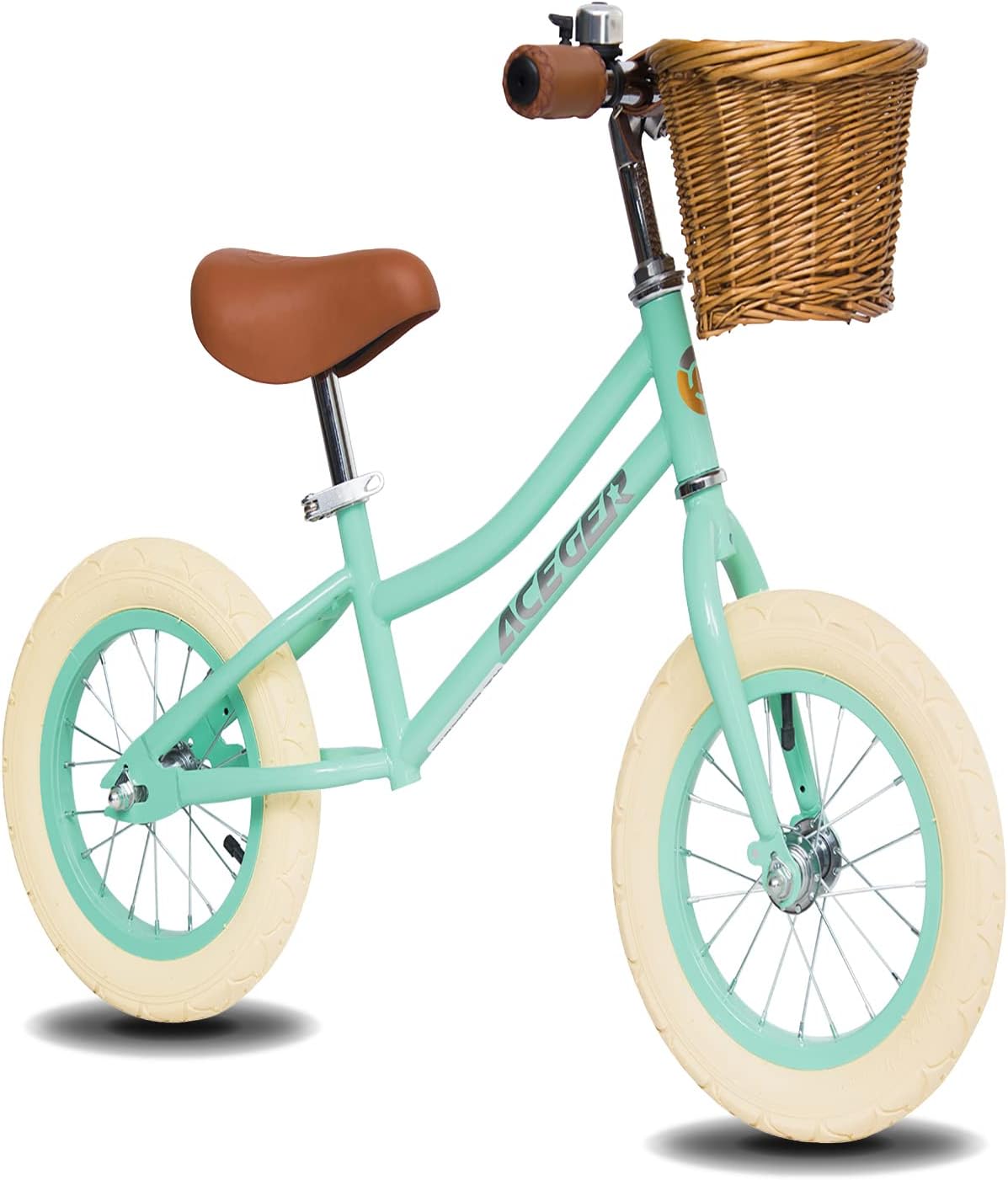 Balance Bike for Kids with Basket (Purple) H89258