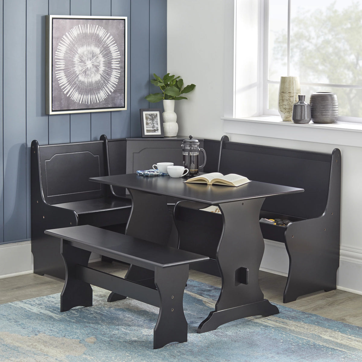 Reversible Dining Nook with Storage D244374