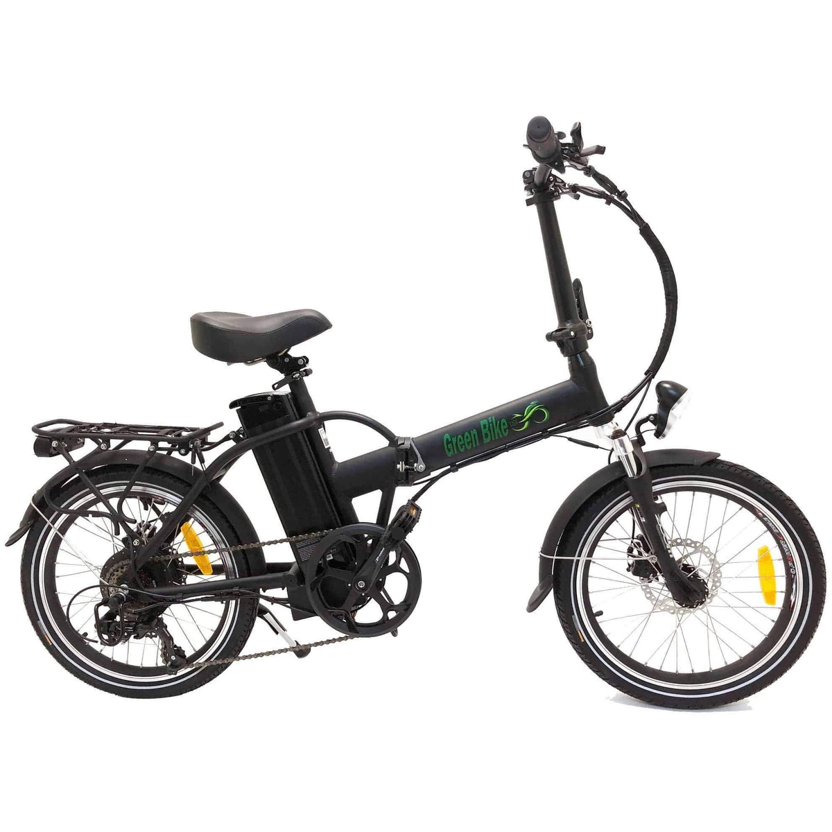 Matte Black 48V 500W Fat Tire Folding Electric Bike O488