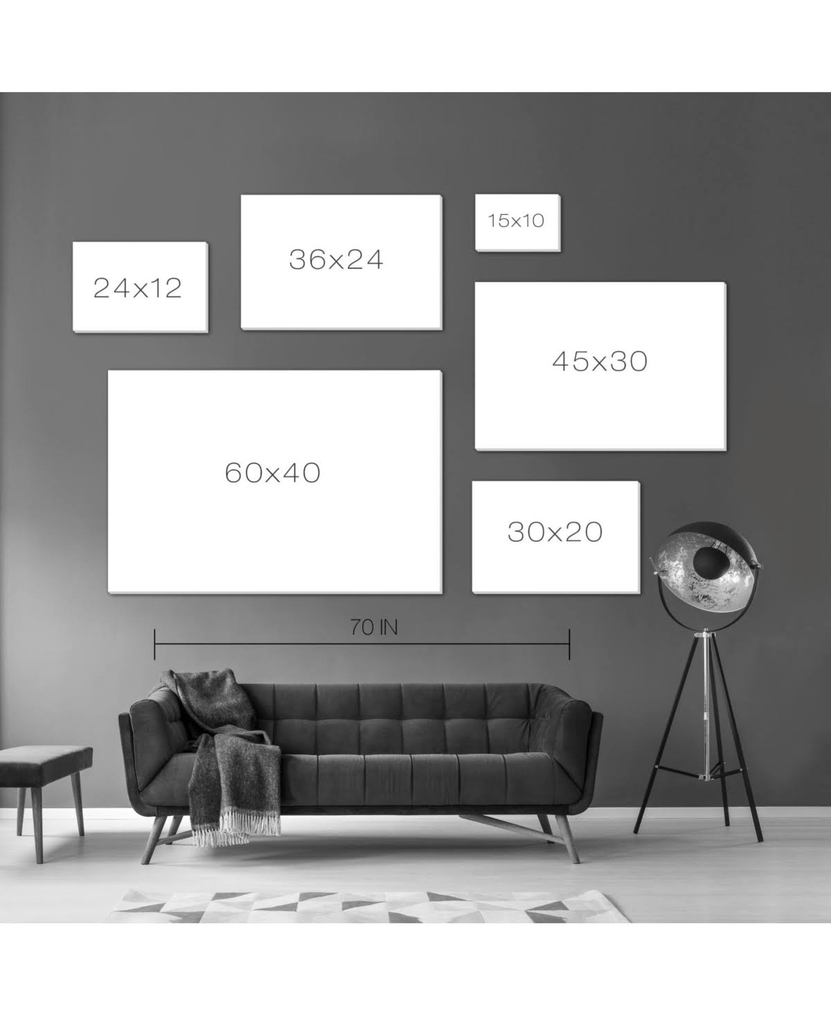 Gold Canvas Art (24 x 16) W793708