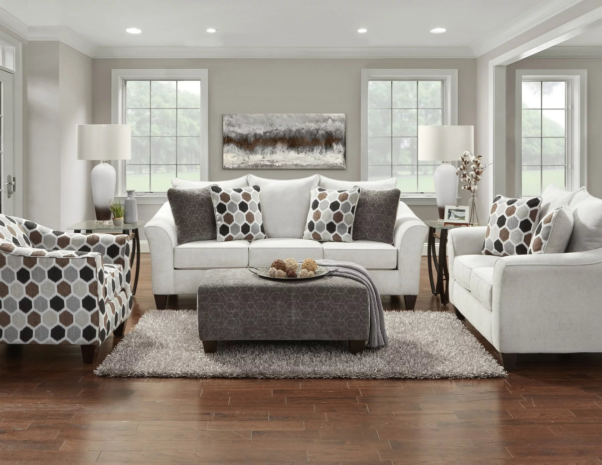 Fabric 4-Piece Living Room Set M17392