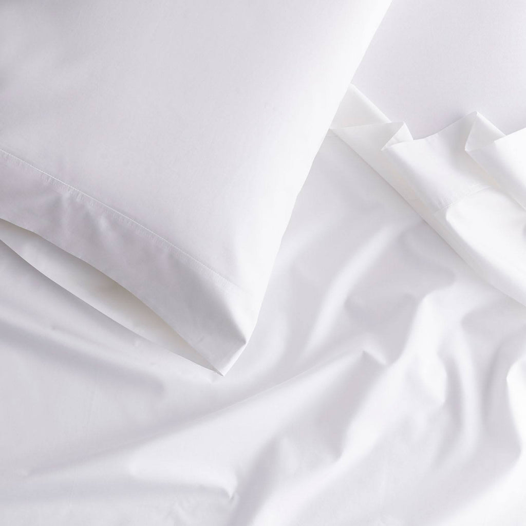 Oversized Queen Supima Cotton Percale Flat Sheet K141376