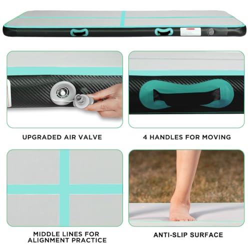Inflatable Air Gymnastics Tumbling Mat with Electric Air Pump P335156