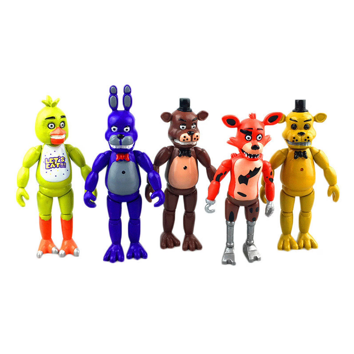 5pcs/Set Five Nights at Freddy's Action Figures Toys Collection A143579