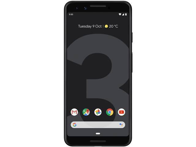 64GB Unlocked Cell Phone Just Black F316
