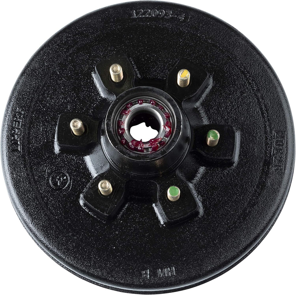 Replacement Brake Hub Assembly for RVs, 12", 6 on 5.5", 1/2" Stud, 6,000 lbs. M86042