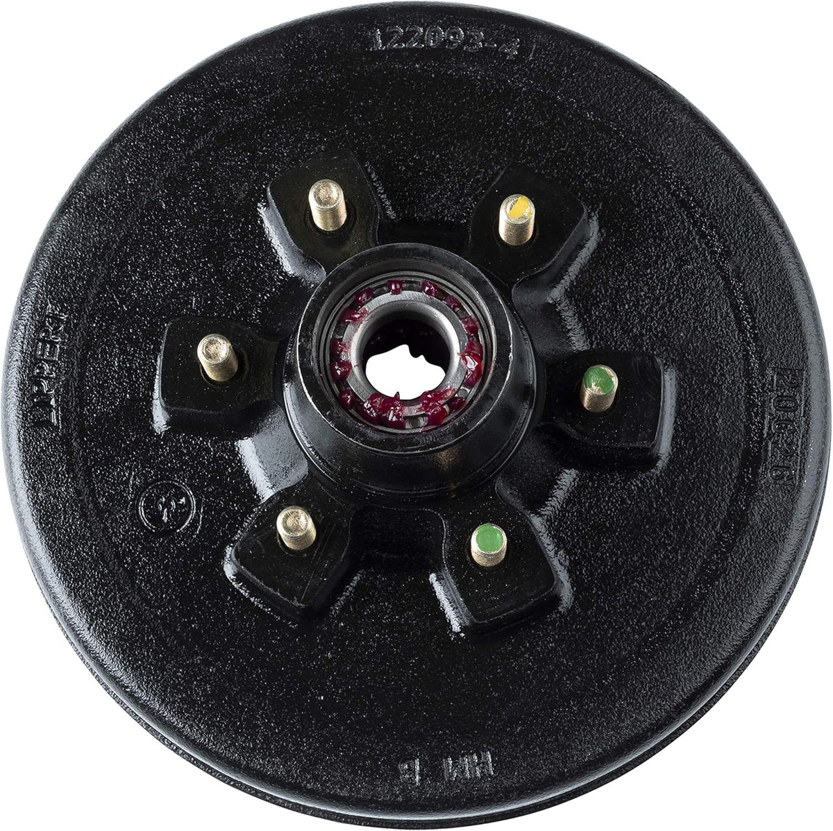 Replacement Brake Hub Assembly for RVs, 12", 6 on 5.5", 1/2" Stud, 6,000 lbs. M86042