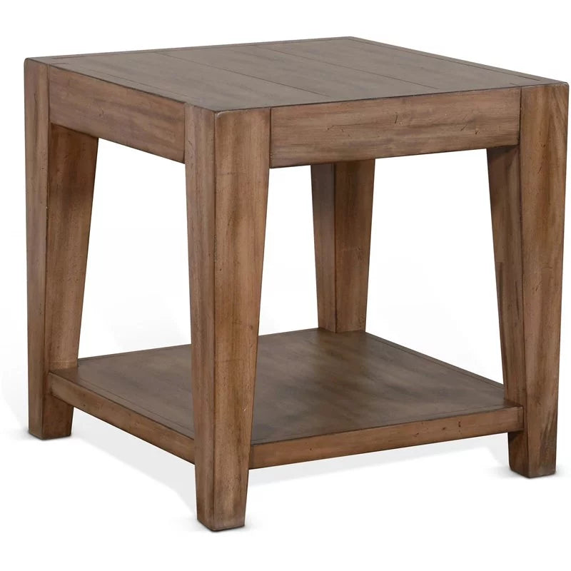24" Mid-Century Wood End Table Set of 2 Z23464