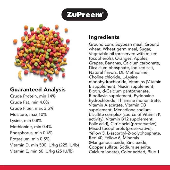 FruitBlend Flavor Bird Food P921
