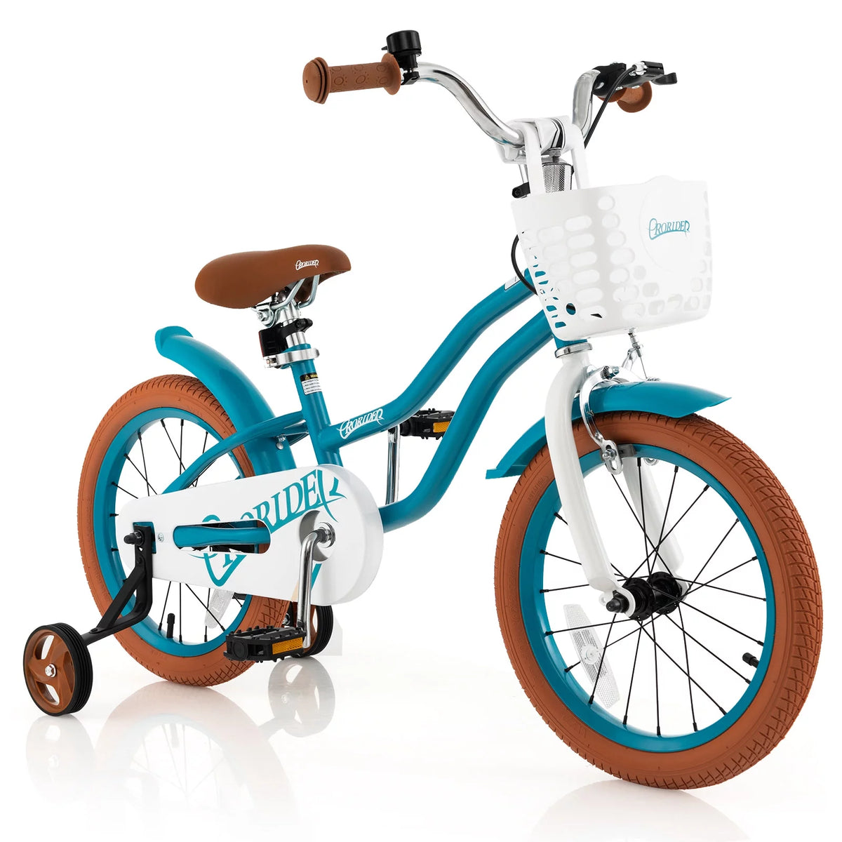 Pink 16'' Kids Bike with Training Wheel J5738