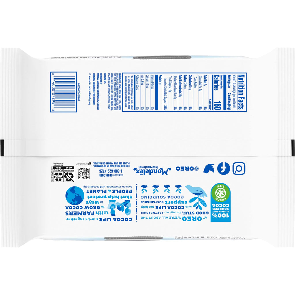 Gluten Free Chocolate Sandwich Cookies Pack of 12 U5122