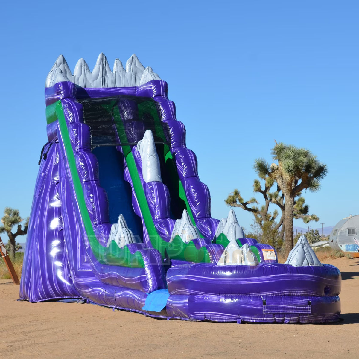 Inflatable Water Slide with Splash Pool, 19-Foot Tall x 36-Foot Long x 15-Foot Wide U70747