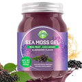 18.5 oz Organic Sea Moss Gel Elderberry Mixed Berry Flavor Q7106