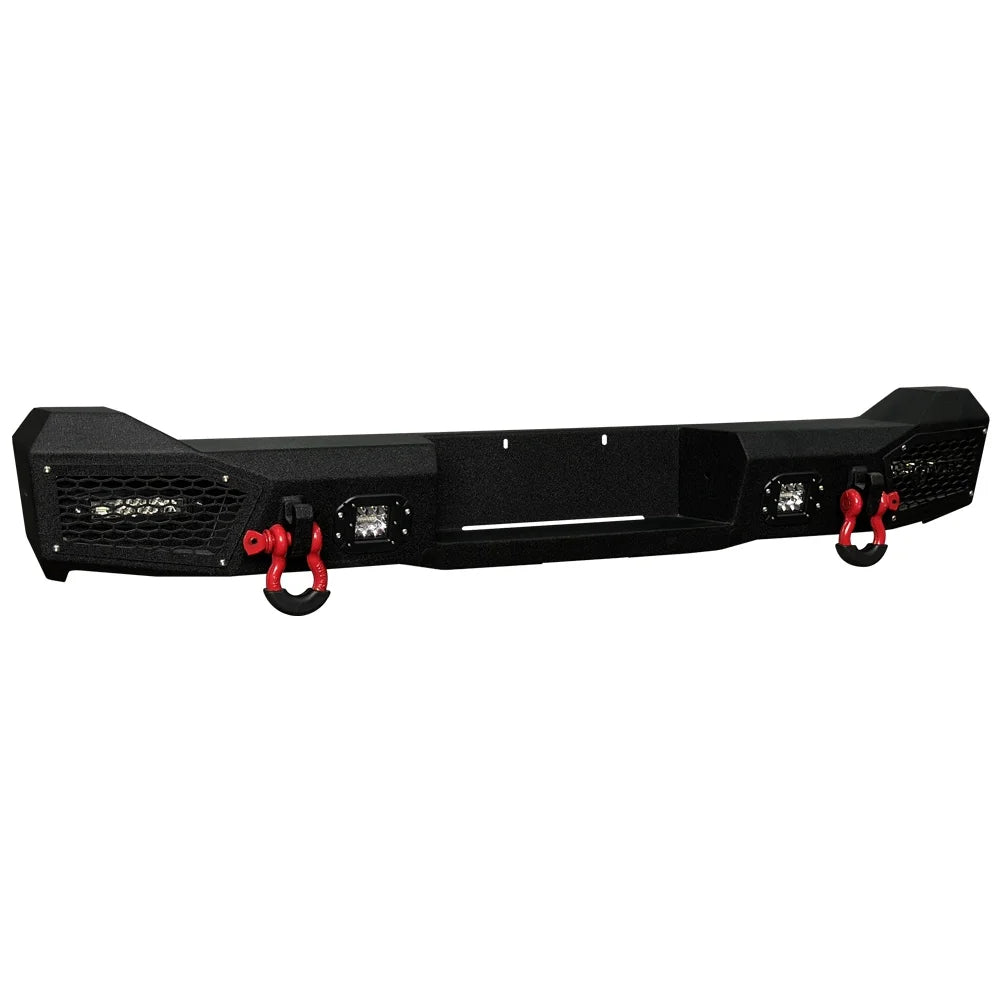 Front Rear Bumpers for 1998-2003 Dodge Durango with Winch Seat (Steel) U75950