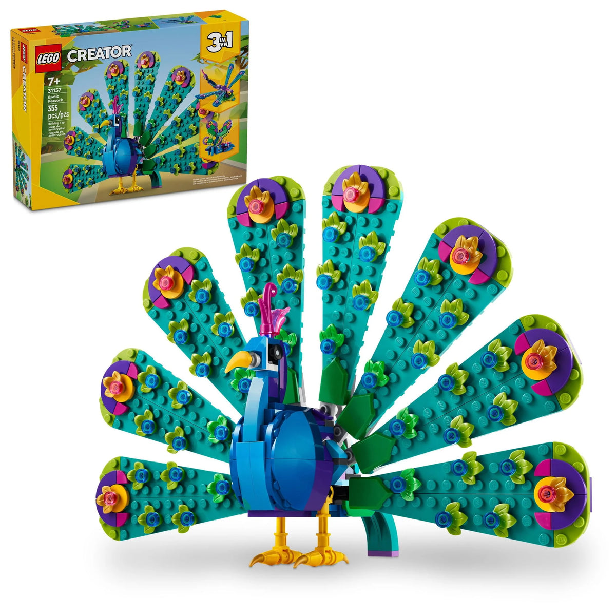 Peacock Toy 3 in 1 E458134
