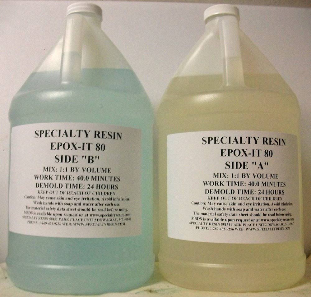 Clear Epoxy Resin for Table Tops, Gloss Coating, Casting ( 2 Gallons ) Y335