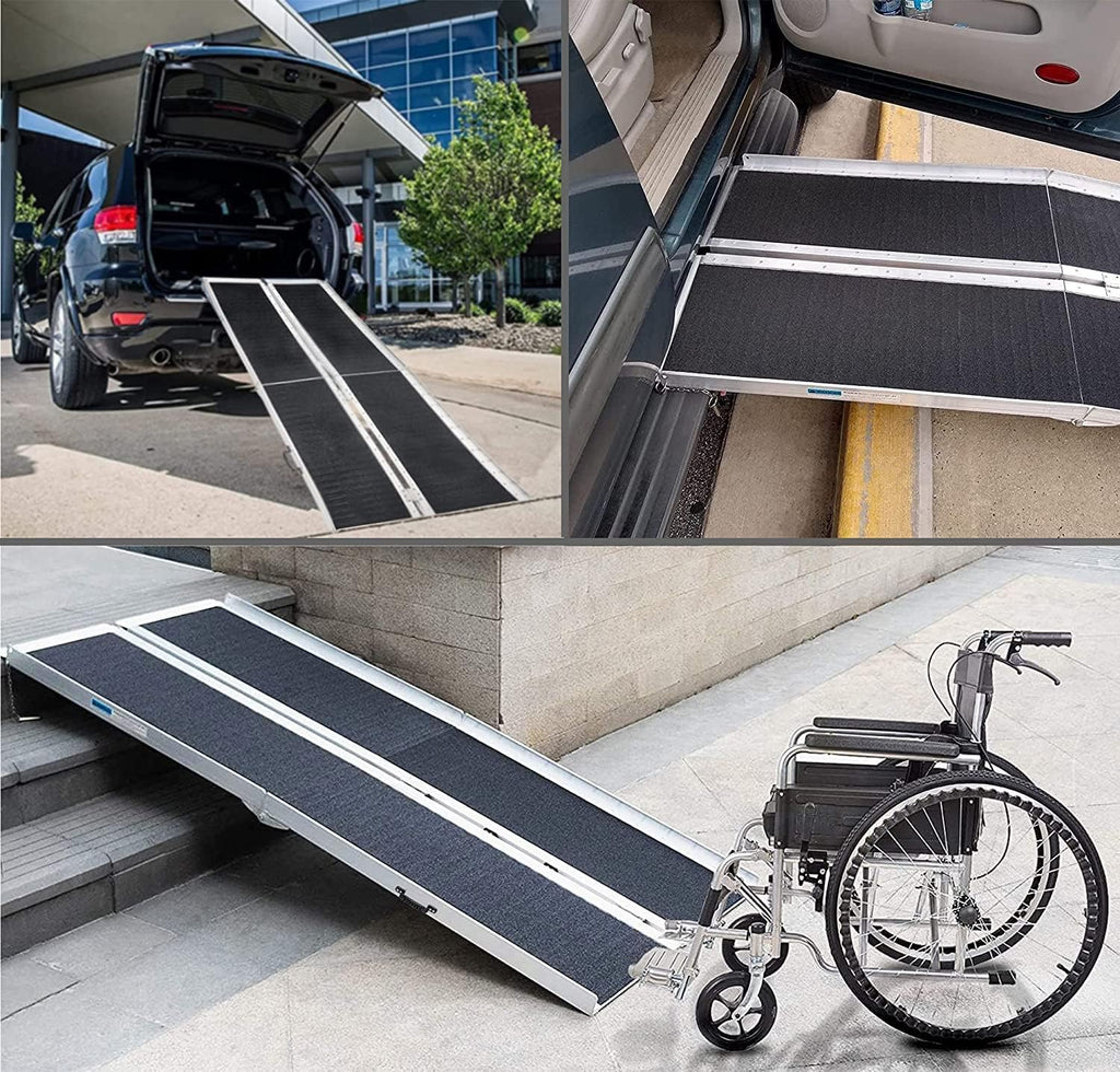 6FT Aluminum Wheelchair Ramp E505