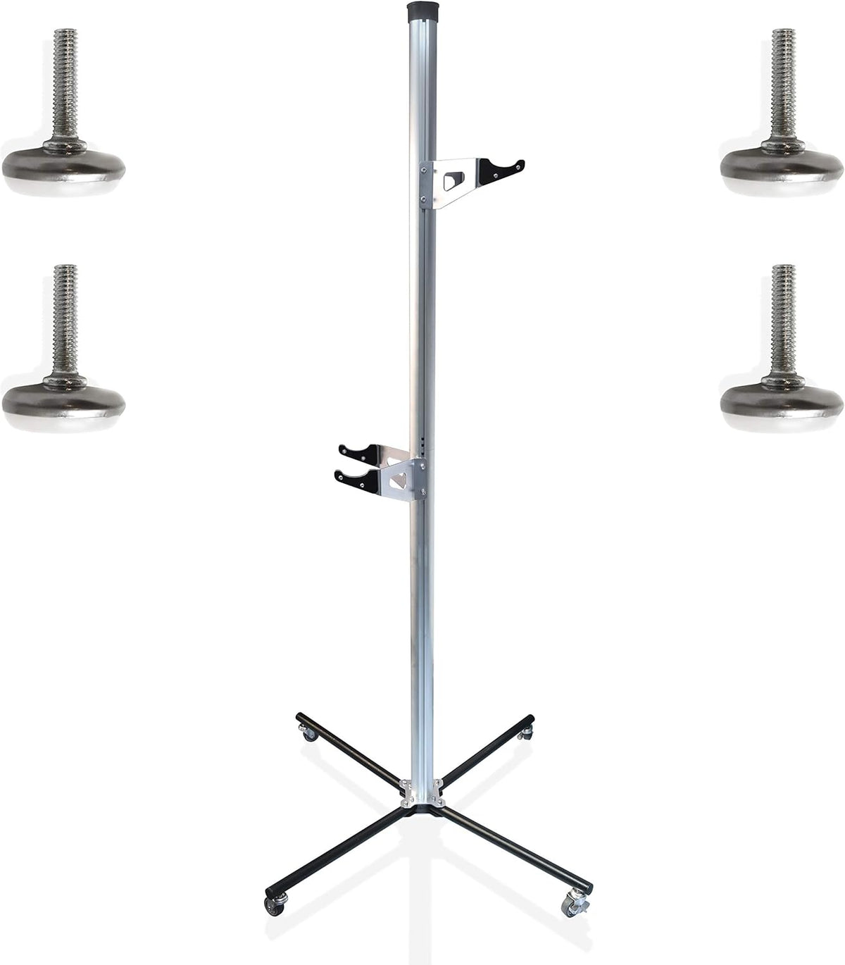 Freestanding Aluminum Bicycle Rack for 2 Bicycles N366