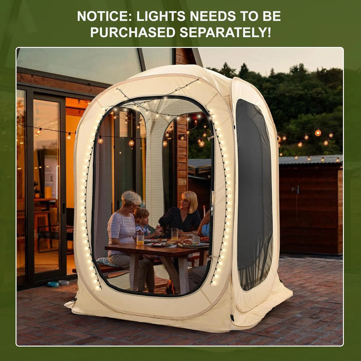 Outdoor Bubble Tent 1-6 Person M62277