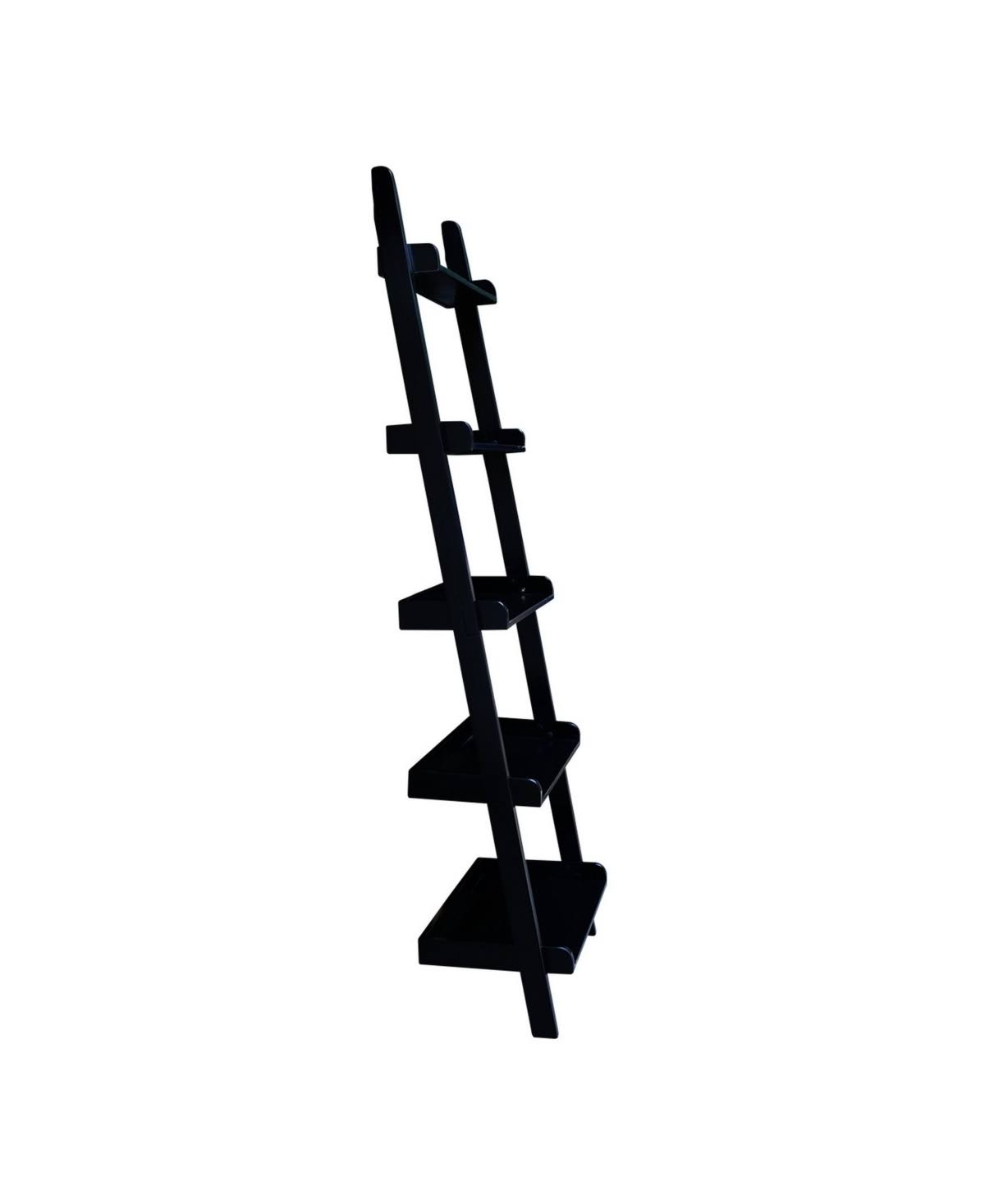 Lean 5-Shelf Unit, Black V26774