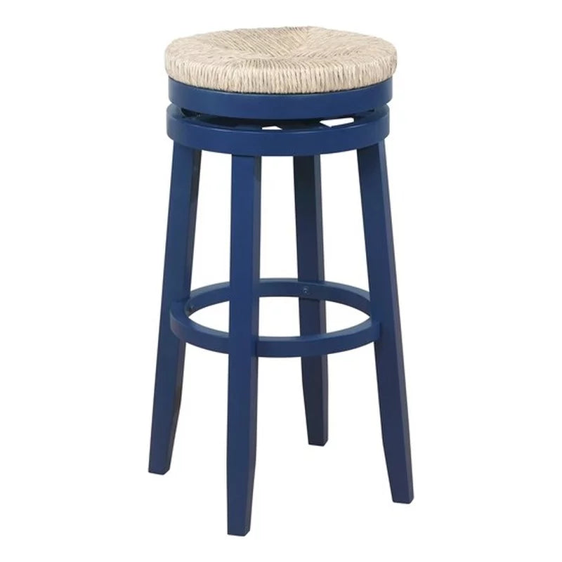 31" Wood Swivel Barstool Set of 3 N78627