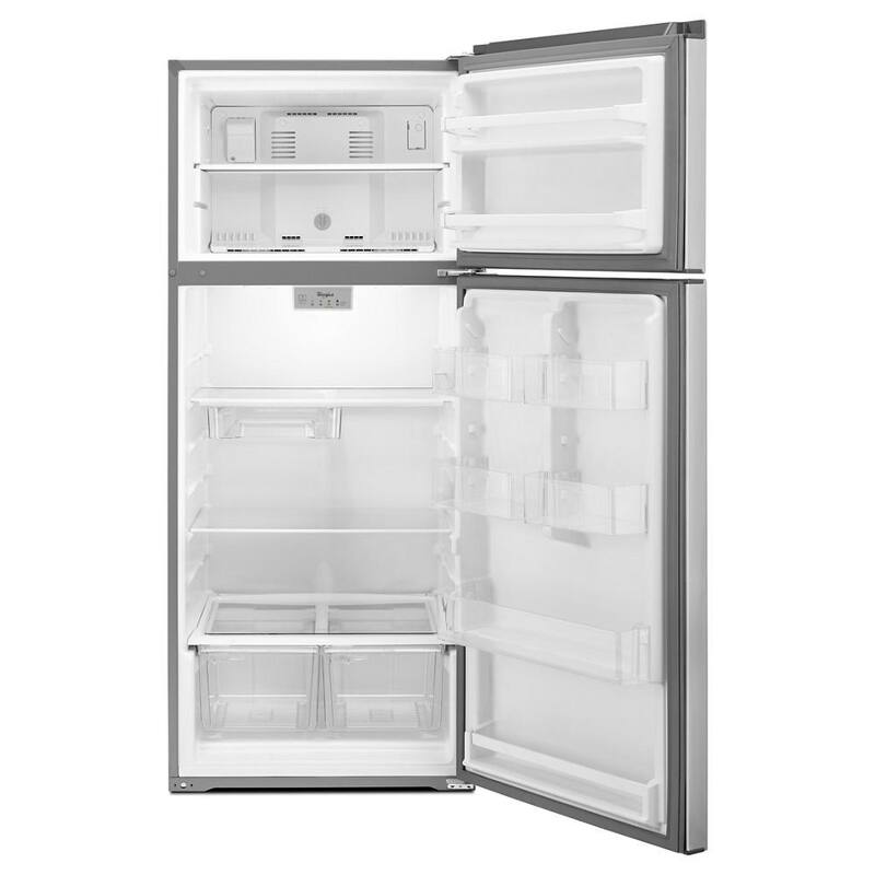 18 cu. ft. Top Freezer Stainless Steel Refrigerator H99831