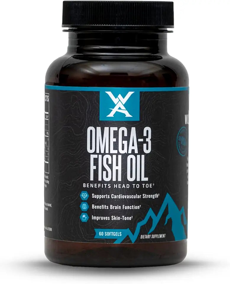 1800mg EPA DHA Omega 3 Fish Oil Supplement I6779
