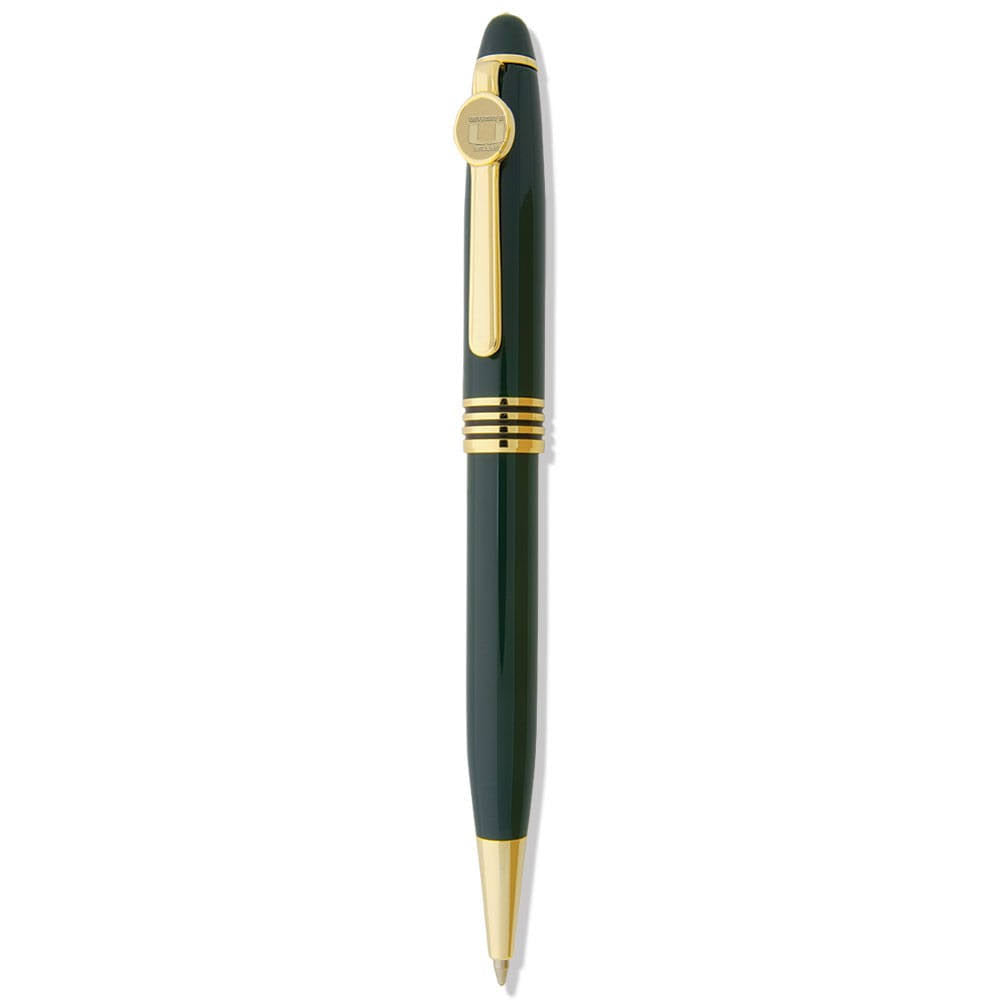 Green Miami Hurricanes Ball Point Pen F41330