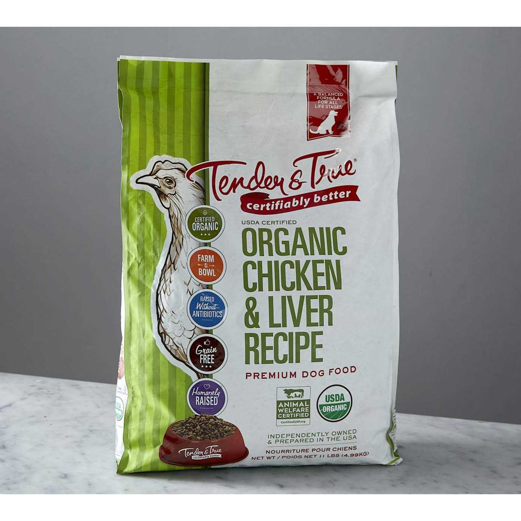 Organic Chicken & Liver Recipe Dry Dog Food Y809779