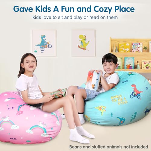 Stuffed Animal Storage Bean Bag Chair Cover S39252