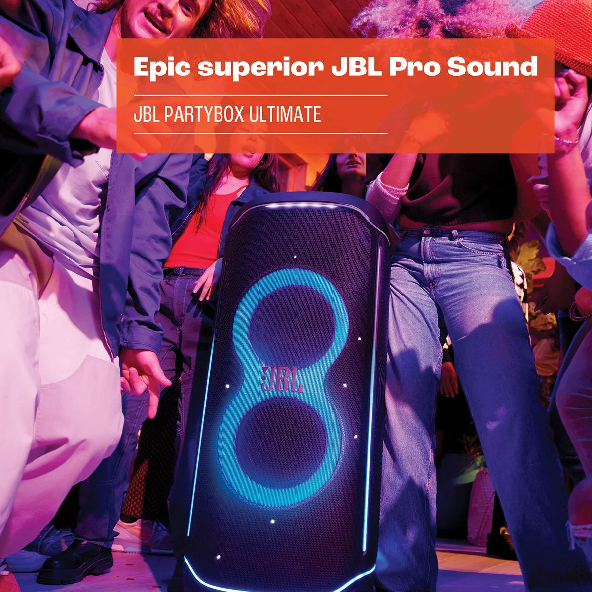 Waterproof Wi-Fi Party Speaker with Dolby Atmos B670379