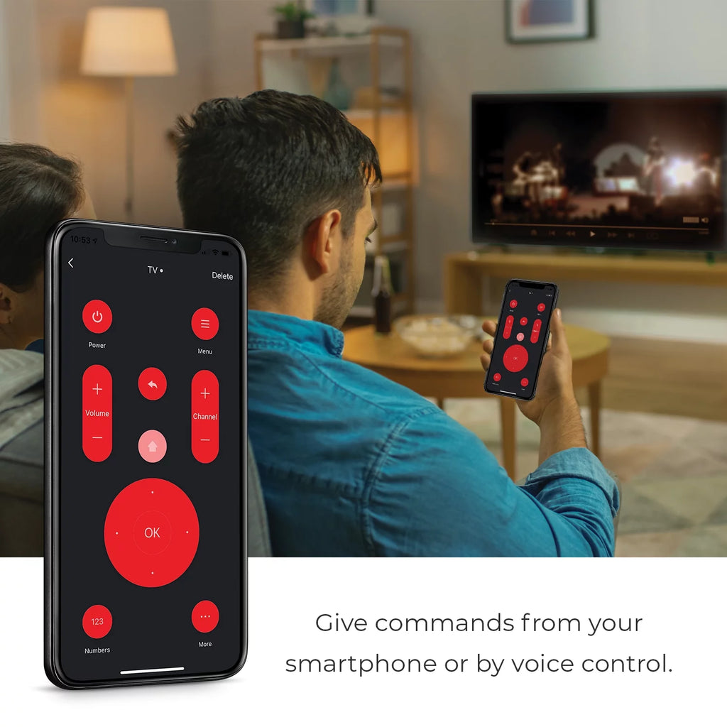 Black Wi-Fi Smart Universal Remote U49610