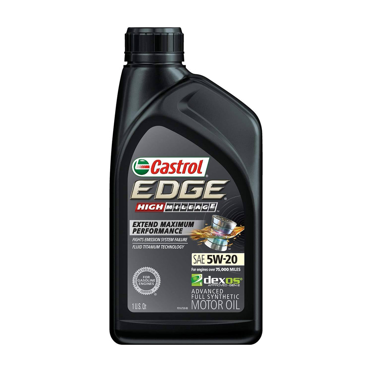 5W-20 Full Synthetic Motor Oil, 1 Quart, 6 Pack O104839