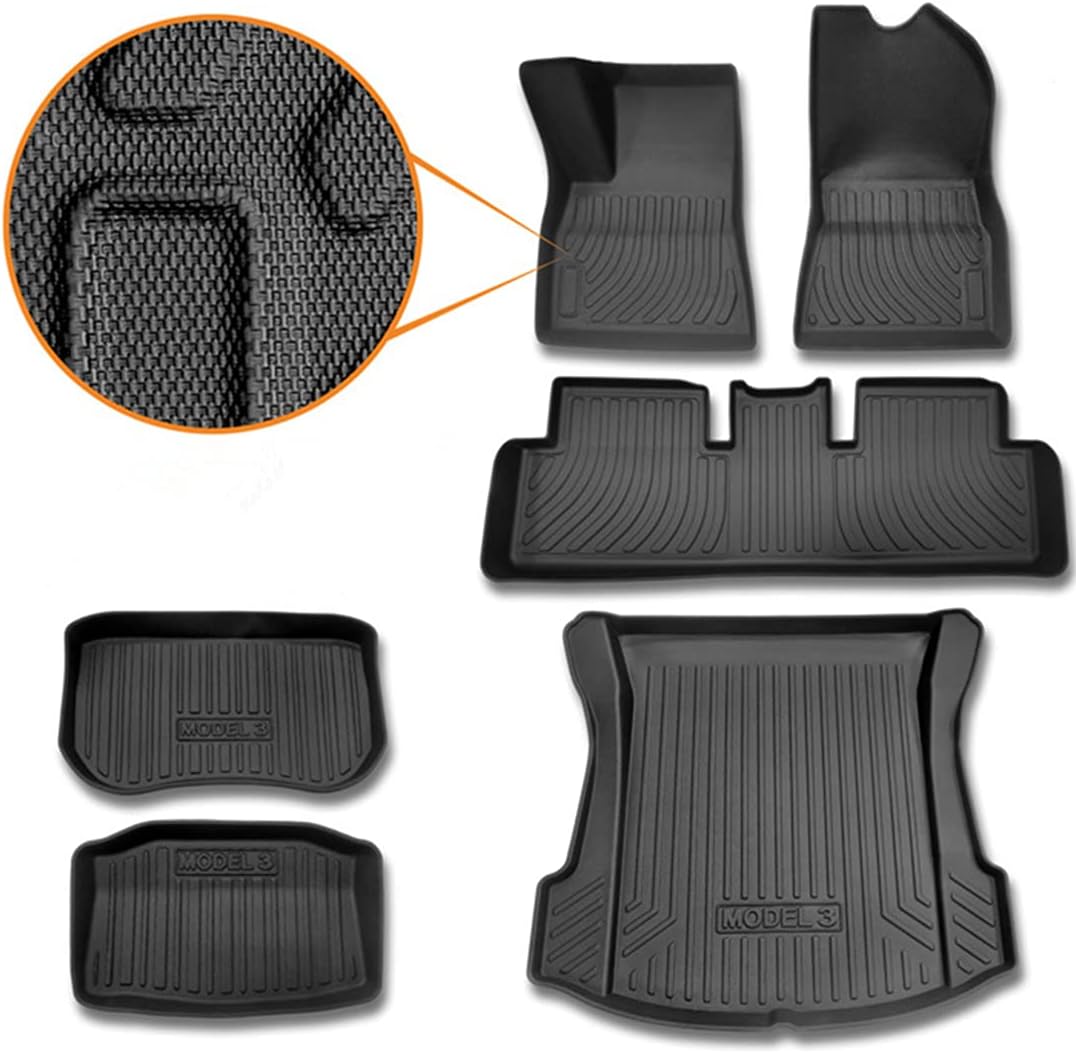 All-Weather Floor Mats Cargo Liner Trunk Mats C716