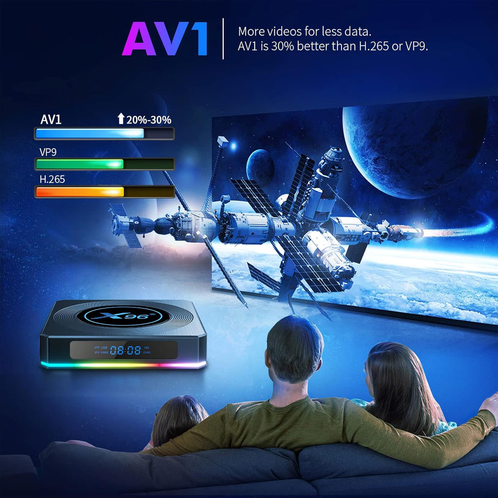 Android 11 TV Box, 4GB RAM 32GB ROM, Pack of 2 J867156