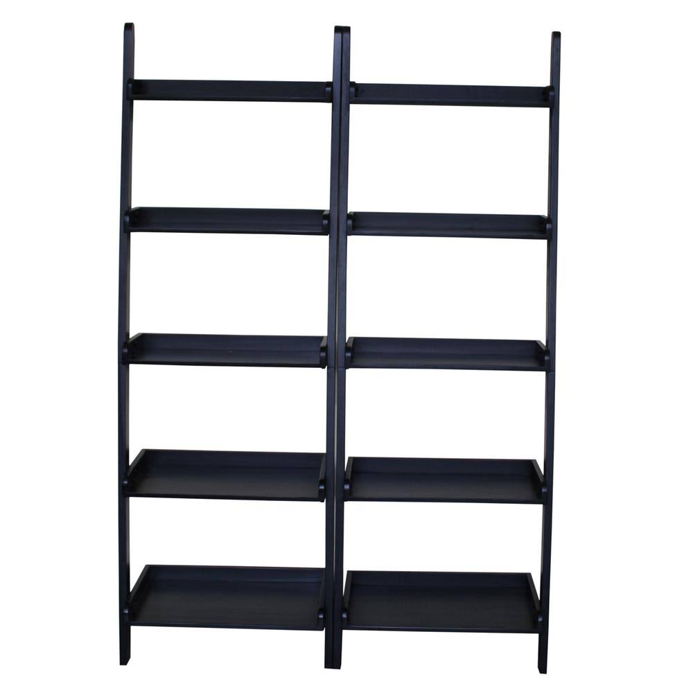 Lean 5-Shelf Unit, Black V26774