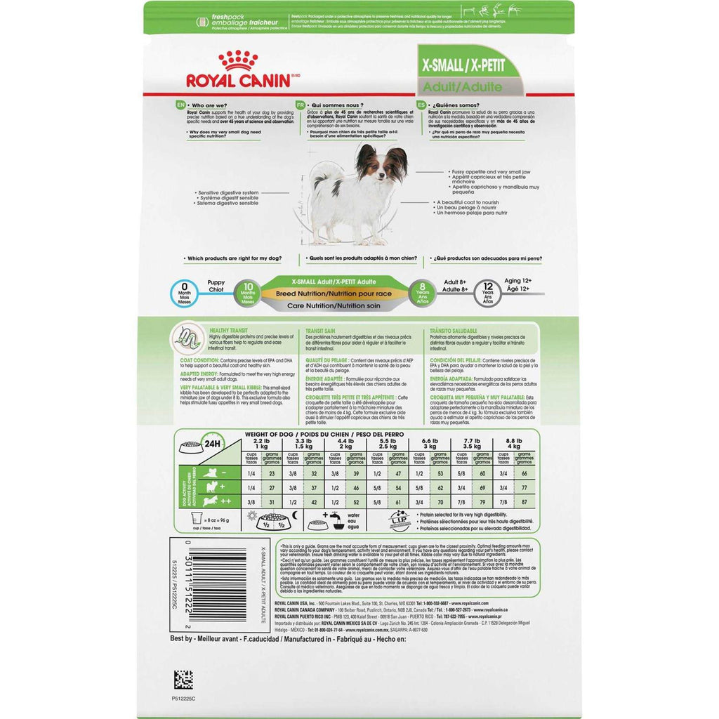 X-Small Adult Dry Dog Food F989