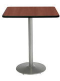 Mahogany Square Bar Height Table U77256