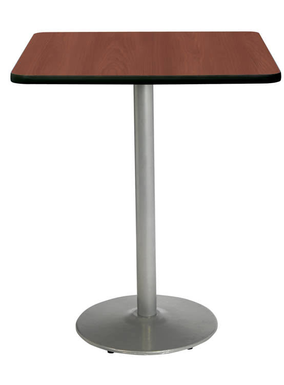 Mahogany Square Bar Height Table U77256