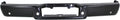 Step Bumper Powdercoated Black Steel with Rear Object Sensor Holes M399264