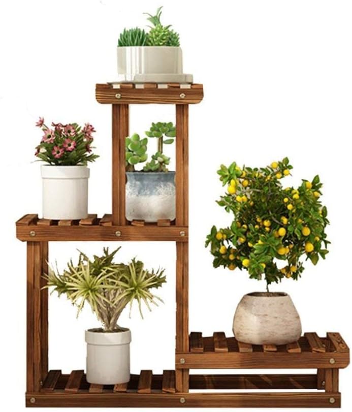 3-Layer Wooden Flower Pot Stand P389