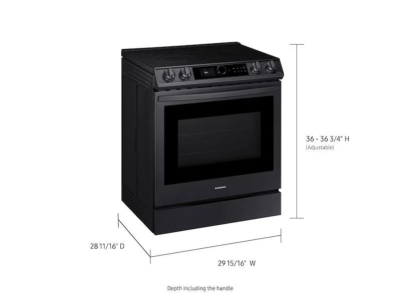 30" Wide 6.3 Cu. Ft. Slide-In Electric Range X3662