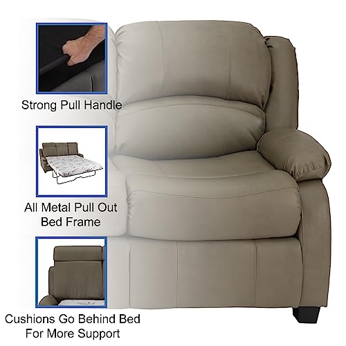 80" RV Hide A Bed Loveseat with Memory Foam Mattress N6064