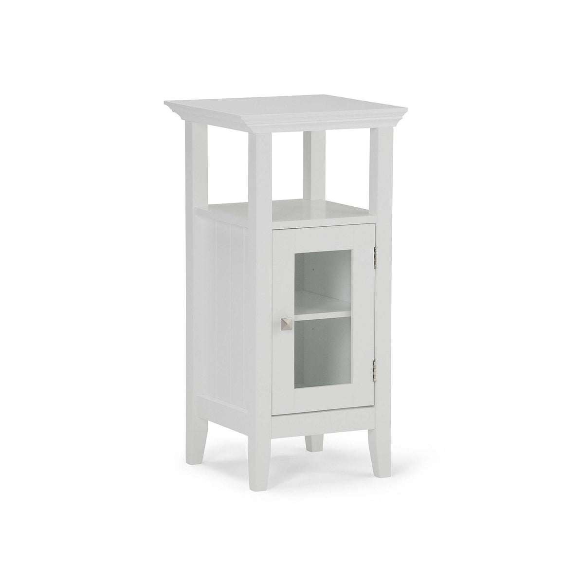 Pure White Floor Storage Bath Cabinet K273771