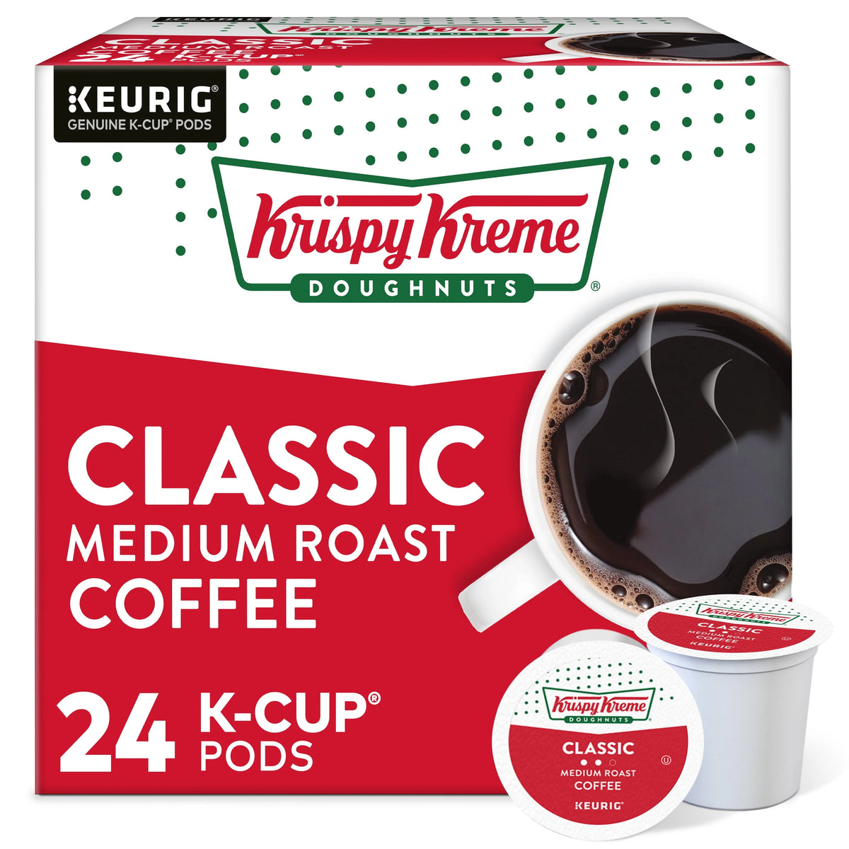 Medium Roast Coffee K-Cup Pods 24 Count F289446