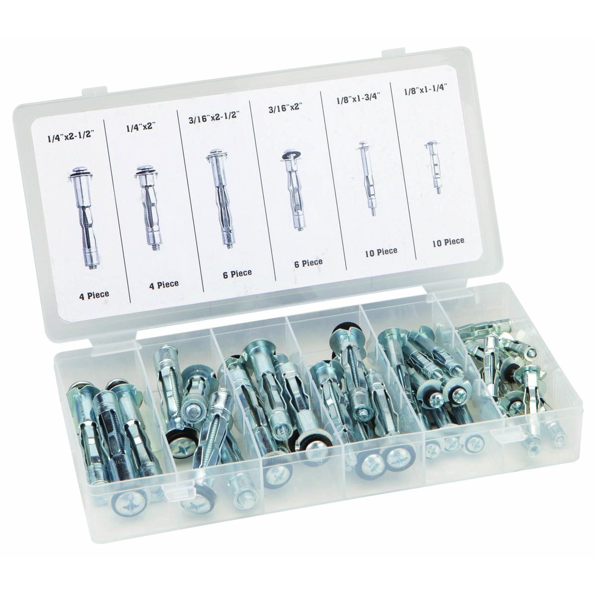 Bolt Assortment 40 Piece C1600