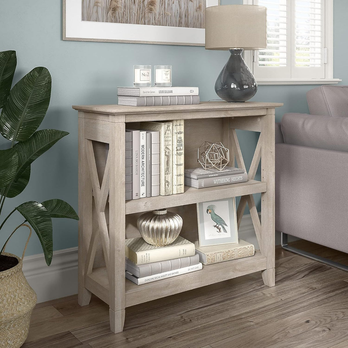 Small 2 Shelf Bookcase H28452